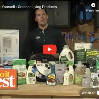 Do-it-Yourself : Greener Living Products