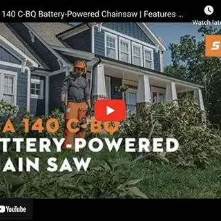 Battery-Powered Chainsaws by  STIHL Are A Cut Above