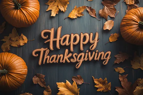 Monnick Supply - Happy Thanksgiving