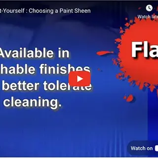 Choosing a Paint Sheen